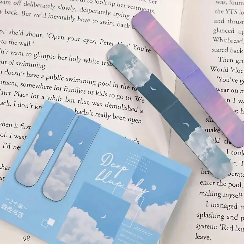 Woodland Pause – Forest Magnetic Bookmark Duo