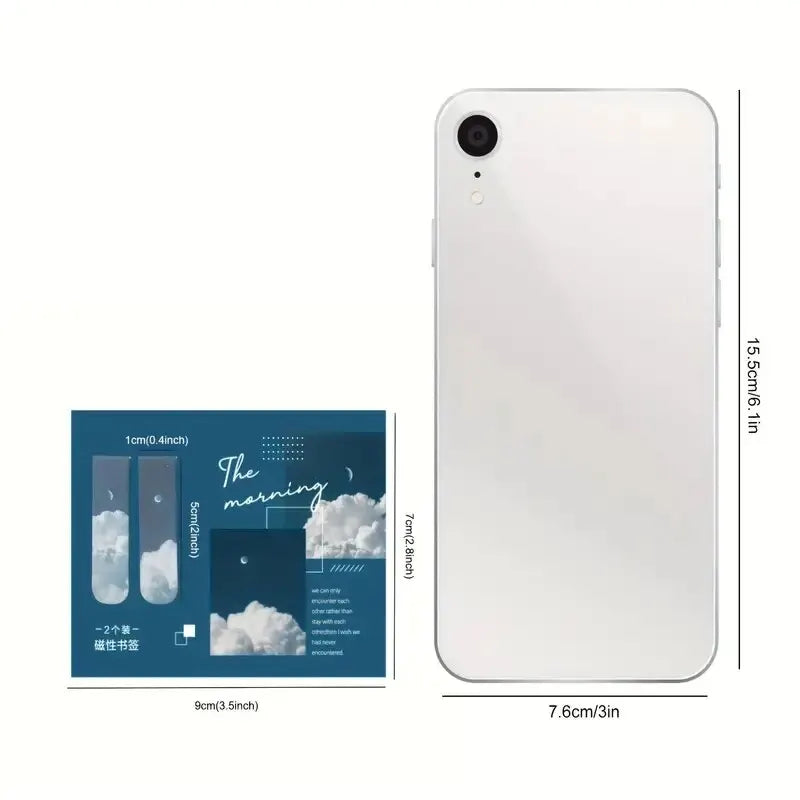 Woodland Pause – Forest Magnetic Bookmark Duo